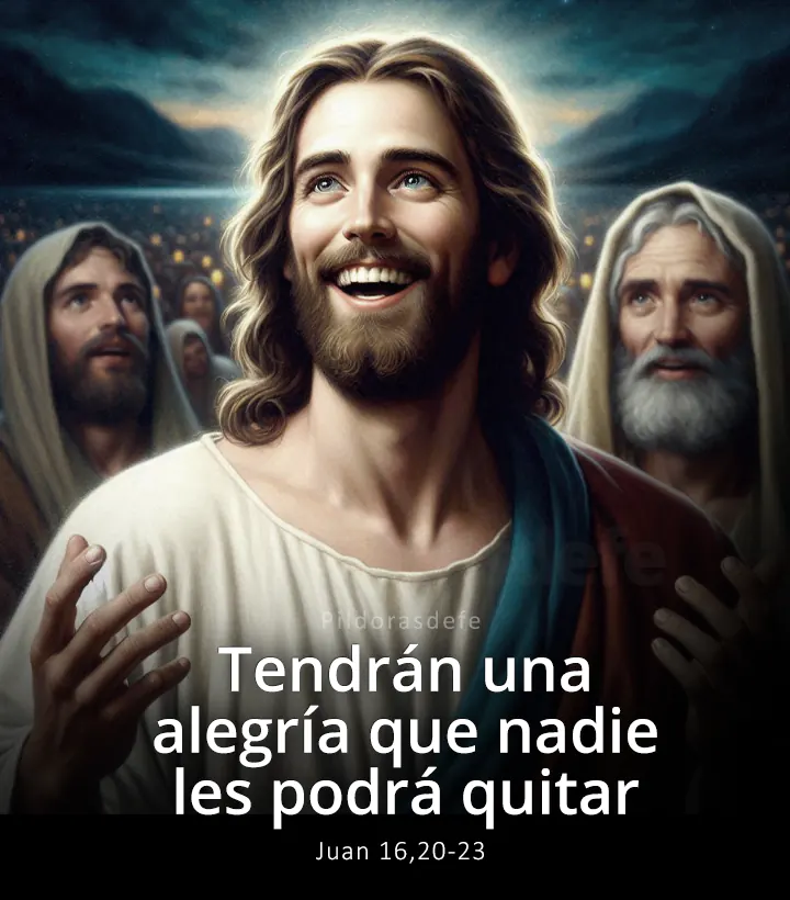 Evangelio de hoy, Juan 16,20-23: Tendrán una alegría que nadie les podrá quitar